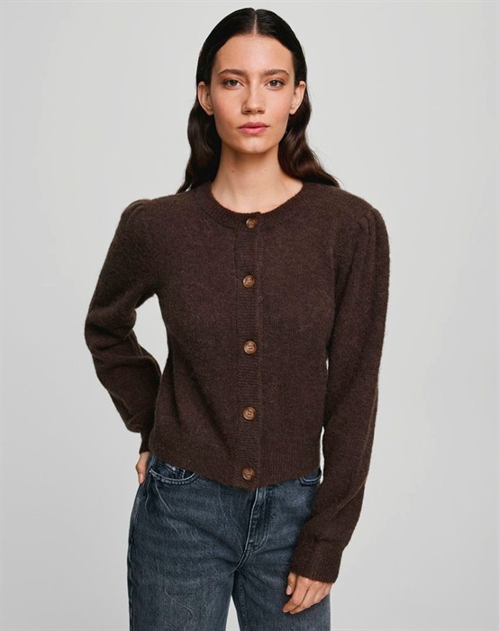 MSCHMiabelle Hope Cardigan - Hot Fudge